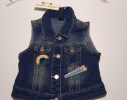 GILET JEANS BENETTON 1/2 ANNI