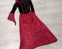 VESTITO CARNEVALE VAMPIRA 10/12 ANNI