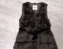 GILET PELLICCIA ECOLOGICA 9/10 ANNI