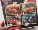 4 PUZZLE CARS NUOVO!