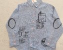 CAMICIA DESIGUAL 5/6 ANNI