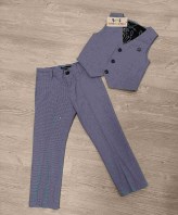 COMPLETO CERIMONIA PANTALONE+GILET 3 ANNI...