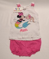 COMPLETO CANOTTA+PANTALONCINO MINNIE 18/24 MESI