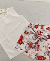 COMPLETO CANOTTA+PANTALONCINO 5/6 ANNI