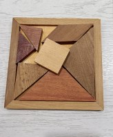 GIOCO TANGRAM DI LEGNO