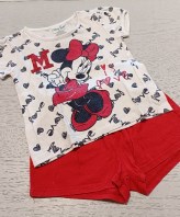 MAGLIA+PANTALONCINO MINNIE 23 MESI