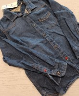 CAMICIA JEANS 7/8 ANNI