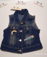 GILET JEANS BENETTON 1/2 ANNI