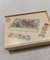 GIOCO NUMERI E OPERZIONI DI LEGNO