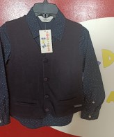 CAMICIA+GILET 6/7 ANNI