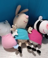 3 PELUCHE AMICI DI PEPPA