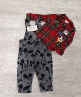 COMPLETO CAMICIA+SALOPETTE DISNEY 12/18 MESI