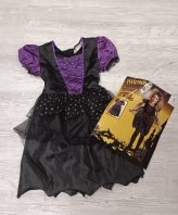 VESTITO STREGA HALLOWEEN 4/6 ANNI