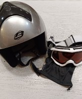 CASCO NEVE CM 58+OCCHIALI NEVE