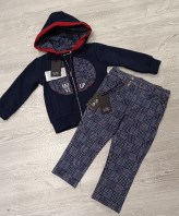 COMPLETO FELPA+PANTALONE SARABANDA 2 ANNI NUOVO!