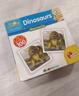 GIOCO MEMORY DINOSAURI (MANCANO 2 COPPIE)