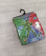 VESTITO CARNEVALE GEKKO DEI PJ MASK 4/6 ANNI