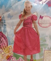 VESTITO CARNEVALE BARBIE 3/5 ANNI