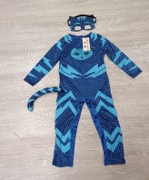 VESTITO CARNEVALE GATTO BOY DEI PJ MASKS 3/4 ANNI