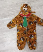 VESTITO CARNEVALE ORSETTO 1/2 ANNI