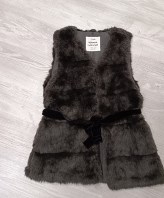 GILET PELLICCIA ECOLOGICA 9/10 ANNI