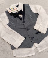 CAMICIA+GILET+PAPILLON BRUMS 2 ANNI