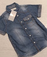CAMICIA JEANS 3/4 ANNI