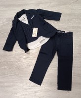 GIACCA+CAMICIA+GILET+PANTALONE 2 ANNI O. MARINES