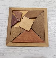 GIOCO TANGRAM DI LEGNO