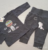 COMPLETO MAGLIA+PANTALONE 4/6 MESI