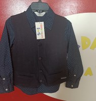 CAMICIA+GILET 6/7 ANNI