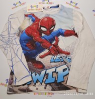 MAGLIA SPIDER MAN 7/8 ANNI