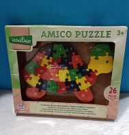 PUZZLE TARTARUGA LETTERE E NUMERI