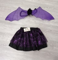 VESTITO PIPISTRELLO HALLOWEEN 4 ANNI