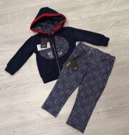 COMPLETO FELPA+PANTALONE SARABANDA 2 ANNI NUOVO!