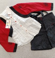 COMPLETO PANTALONCINO+MAGLIA 4 ANNI