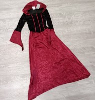 VESTITO CARNEVALE VAMPIRA 10/12 ANNI