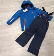 COMPLETO NEVE BRUGI PIUMINO+PANTALONE 6/7 ANNI