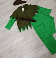 VESTITO CARNEVALE ROBIN HOOD 8/10 ANNI