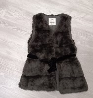 GILET PELLICCIA ECOLOGICA 9/10 ANNI