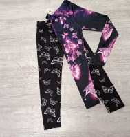 2 PAIA LEGGINS 8/9 ANNI