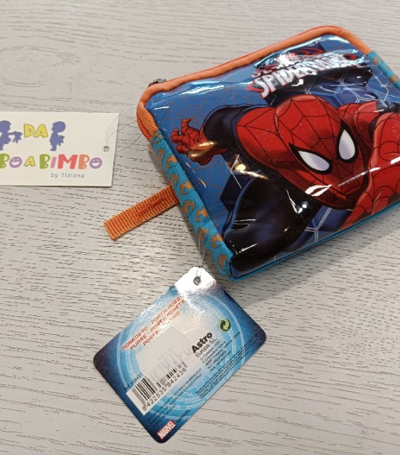 Porta Spiccioli Spider Man NUOVO!