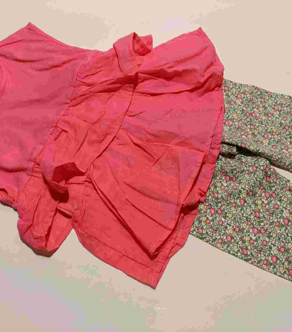 COMPLETO BIMBA MAGLIA+LEGGINS 4/5 ANNI