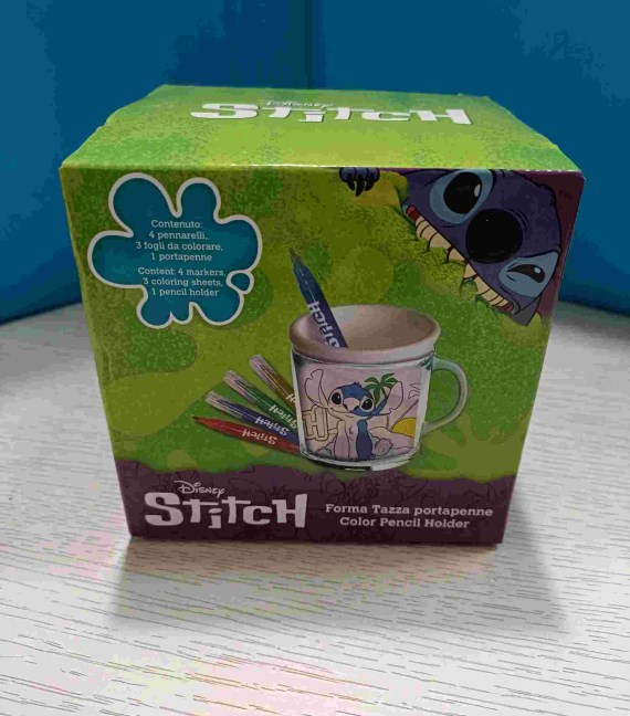 TAZZA DA COLORARE STITCH NUOVA!