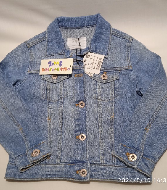 GIACCHETTO JEANS ZARA 6 ANNI NUOVO!