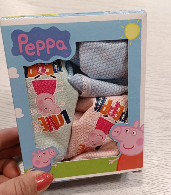 3 PAIA MUTANDINE PAPPA PIG 3 ANNI