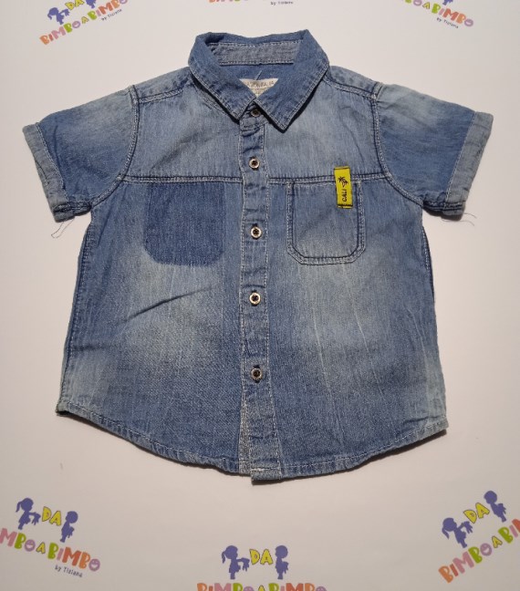 CAMICIA JEANS 9/12 MESI