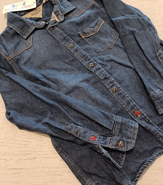 CAMICIA JEANS 7/8 ANNI