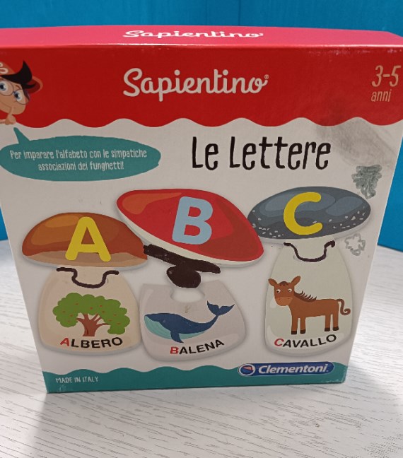 GIOCO SAPIENTINO LE LETTERE