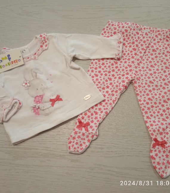 COMPLETO CHICCO MAGLIA+GHETTINA 3 MESI